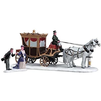 Lemax THE DUCHESS ARRIVES, SET OF 2 - Publicité Lemax THE DUCHESS ARRIVES, SET OF 2 - Publicité