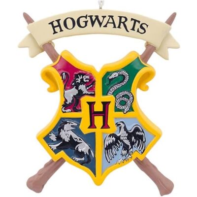 Hallmark Harry Potter Décoration de Noël avec Blason de Poudlard - Publicité Hallmark Harry Potter Décoration de Noël avec Blason de Poudlard - Publicité