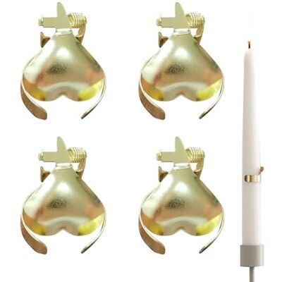 Fulenyi de Bougie Vintage, de Bougie,4X Éteignoir de Bougie Automatique à Clipser Éteignoir décoratif de mèche de Bougie, éteignoir de Flamme de mèche pour Les Amateurs de Bougies - Publicité Fulenyi de Bougie Vintage, de Bougie,4X Éteignoir de Bougie Automatique à Clipser Éteignoir décoratif de mèche de Bougie, éteignoir de Flamme de mèche pour Les Amateurs de Bougies - Publicité