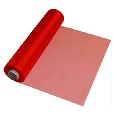 Toyland ® 9M x 40cm Rouleau D'organza Pure Décorations De Noël/Accessoires De Mariage (Rouge) - Publicité Toyland ® 9M x 40cm Rouleau D'organza Pure Décorations De Noël/Accessoires De Mariage (Rouge) - Publicité