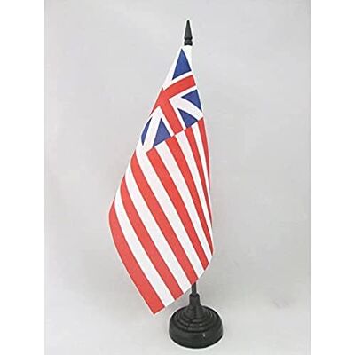 AZ FLAG Drapeau De Table Grand Union 21x14 cm Petit Drapeau Du Grand Union De Bureau 100% Polyester Avec Hampe De 25cm Et Socle En Plastique Noir - Publicité AZ FLAG Drapeau De Table Grand Union 21x14 cm Petit Drapeau Du Grand Union De Bureau 100% Polyester Avec Hampe De 25cm Et Socle En Plastique Noir - Publicité