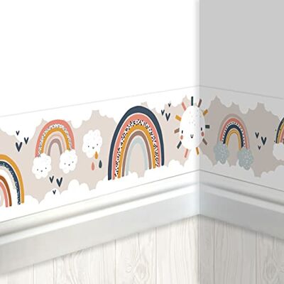 Papierdrachen - 261-001-006 - bordure de 5 m - 6 variantes - bordure murale - Publicité Papierdrachen - 261-001-006 - bordure de 5 m - 6 variantes - bordure murale - Publicité