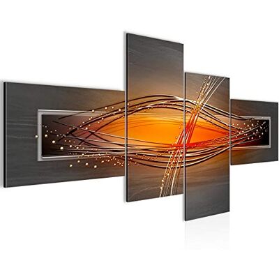 ART Tableau XXL Abstrait 200 x 100 cm Impression sur Toile Intissee Decoration Murale Salon Chambre 103341a - Publicité ART Tableau XXL Abstrait 200 x 100 cm Impression sur Toile Intissee Decoration Murale Salon Chambre 103341a - Publicité