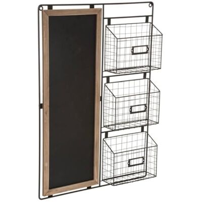 ATMOSPHERA CREATEUR D'INTERIEUR Atmosphera Mémo Ardoise paniers 50x70 cm - Publicité ATMOSPHERA CREATEUR D'INTERIEUR Atmosphera Mémo Ardoise paniers 50x70 cm - Publicité