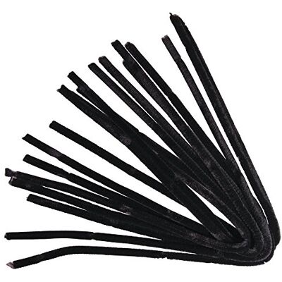 Rayher Chenille Noir Ø 9 mm 50 cm 10 pièces - Publicité Rayher Chenille Noir Ø 9 mm 50 cm 10 pièces - Publicité