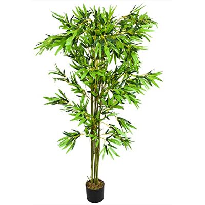 Decovego Bambou Plante Artificielle Artificiel Plastique 180cm - Publicité Decovego Bambou Plante Artificielle Artificiel Plastique 180cm - Publicité