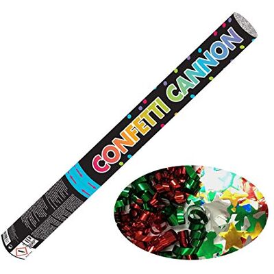 amscan 58cm Cannon Multi Color Foil - Publicité amscan 58cm Cannon Multi Color Foil - Publicité