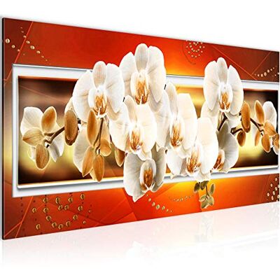 Tableau Decoration Murale Fleurs Orchidée 1 Partie Moderne Toile non tissée Salon Salle Abstrait Orange Rose 204312a - Publicité Tableau Decoration Murale Fleurs Orchidée 1 Partie Moderne Toile non tissée Salon Salle Abstrait Orange Rose 204312a - Publicité