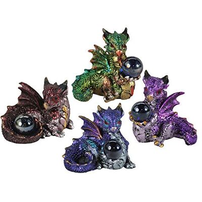 Nemesis Now Hatchling Treasures Lot de 4 Figurines en résine Multicolore 5,5 cm - Publicité Nemesis Now Hatchling Treasures Lot de 4 Figurines en résine Multicolore 5,5 cm - Publicité