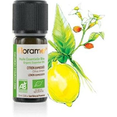 Florame Huile essentielle Citron Zeste 10 ml de huile essentielle (Citron) - Publicité Florame Huile essentielle Citron Zeste 10 ml de huile essentielle (Citron) - Publicité
