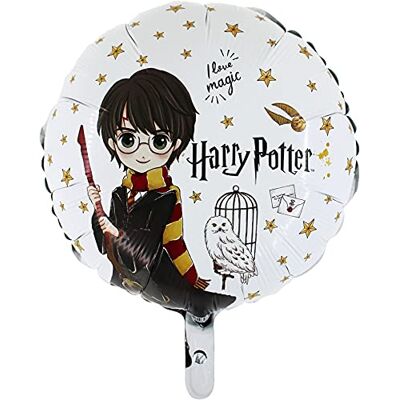 Toyland ® 46 cm (18") Ballon rond en aluminium Harry Potter Ballons de fête Décorations Harry Potter - Publicité Toyland ® 46 cm (18") Ballon rond en aluminium Harry Potter Ballons de fête Décorations Harry Potter - Publicité
