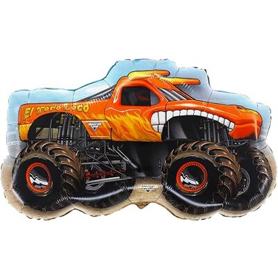 Toyland ® 85 cm (33") Monster Jam " El Toro Loco " Ballon aluminium Ballons en forme de Monster Truck - Publicité Toyland ® 85 cm (33") Monster Jam " El Toro Loco " Ballon aluminium Ballons en forme de Monster Truck - Publicité