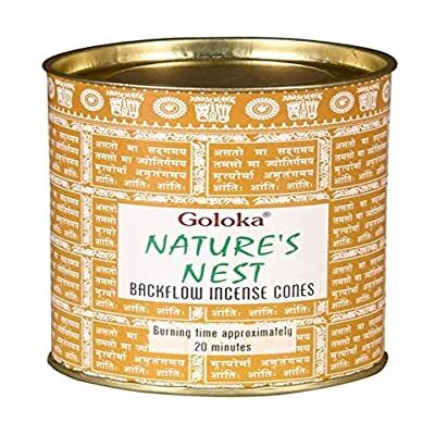 GOLOKA Encens Backflow Cônes Nature's Nest - Publicité GOLOKA Encens Backflow Cônes Nature's Nest - Publicité