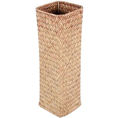 HCLZOE Vase à Fleurs en Rotin Paniers en Bambou DéCoration Vases Fleur Corbeille de Fruits Vase à Fleurs Vases Hauts pour la DéCoration IntéRieure Marron - Publicité HCLZOE Vase à Fleurs en Rotin Paniers en Bambou DéCoration Vases Fleur Corbeille de Fruits Vase à Fleurs Vases Hauts pour la DéCoration IntéRieure Marron - Publicité