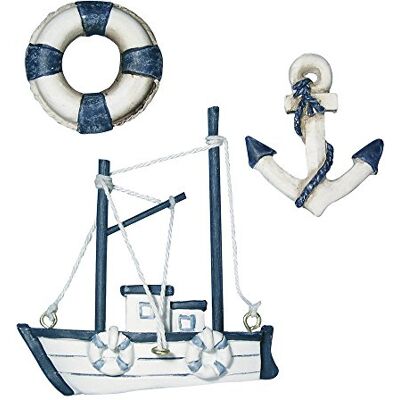 Rayher Miniatures polyrésine: cotre, déco maritime sct.-LS 4-8 cm 3 pcs, 8606900 - Publicité Rayher Miniatures polyrésine: cotre, déco maritime sct.-LS 4-8 cm 3 pcs, 8606900 - Publicité