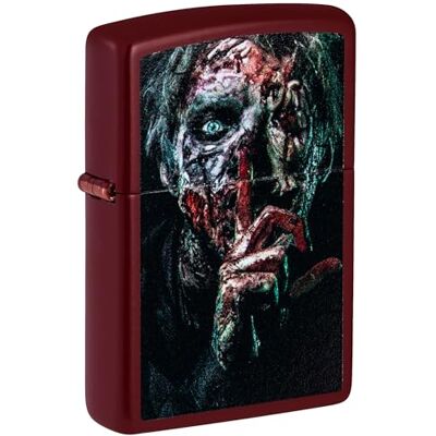 Zippo Briquet tempête – Design Quiet Zombie – Image colorée – Rechargeable – Réutilisable – Design Coupe-Vent – Boîte Cadeau – Fabriqué aux États-Unis - Publicité Zippo Briquet tempête – Design Quiet Zombie – Image colorée – Rechargeable – Réutilisable – Design Coupe-Vent – Boîte Cadeau – Fabriqué aux États-Unis - Publicité
