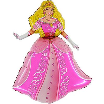 Toyland ® 74cm (29") Ballon en aluminium en forme de princesse rose Décoration de fête pour enfants - Publicité Toyland ® 74cm (29") Ballon en aluminium en forme de princesse rose Décoration de fête pour enfants - Publicité