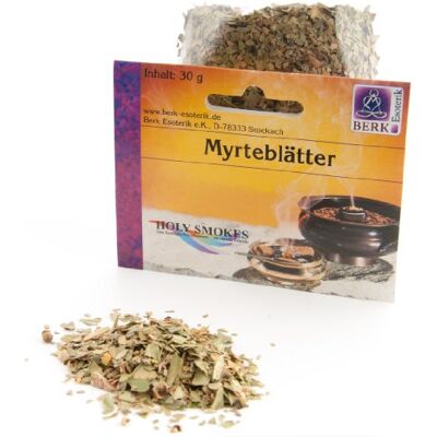 Berk Inner Worlds Pure Resins Feuilles de myrte séchées 30 g - Publicité Berk Inner Worlds Pure Resins Feuilles de myrte séchées 30 g - Publicité