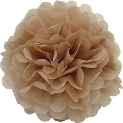 Creativery Lot de 10 pompons en papier de 25 cm (taupe 823) // Pompons boules en papier de soie Décoration à suspendre Fleurs - Publicité Creativery Lot de 10 pompons en papier de 25 cm (taupe 823) // Pompons boules en papier de soie Décoration à suspendre Fleurs - Publicité