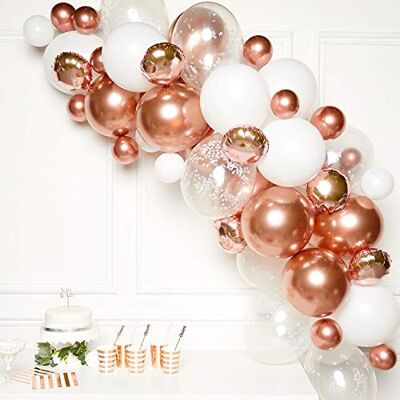 amscan - Birthday Kits de Ballons Guirlande Or Rose à Faire soi-même, 10210013, Coloris Assortis, Moyen - Publicité amscan - Birthday Kits de Ballons Guirlande Or Rose à Faire soi-même, 10210013, Coloris Assortis, Moyen - Publicité