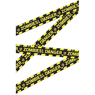 FIESTAS GUIRCA Ruban de Zombie Danger - Publicité FIESTAS GUIRCA Ruban de Zombie Danger - Publicité