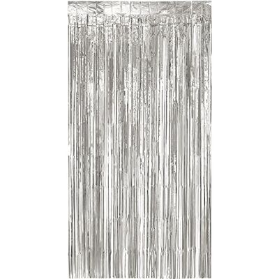 Boland CAT01 Rideau en aluminium métallique argent - Publicité Boland CAT01 Rideau en aluminium métallique argent - Publicité