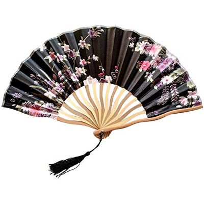 Momola_Fan Momola éventail Pliant Japanese Conception Pliant Ventilateur Main Fleur Bamboo Asian Pocket Folding Fan Livraison Gratuite (A) - Publicité Momola_Fan Momola éventail Pliant Japanese Conception Pliant Ventilateur Main Fleur Bamboo Asian Pocket Folding Fan Livraison Gratuite (A) - Publicité