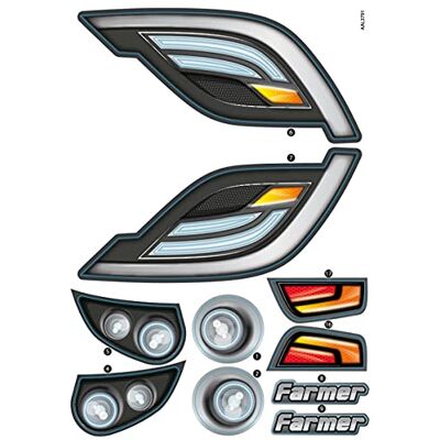 Smoby Pièce de rechange AAL3791 Autocollant Tracteur Farmer XL - Publicité Smoby Pièce de rechange AAL3791 Autocollant Tracteur Farmer XL - Publicité