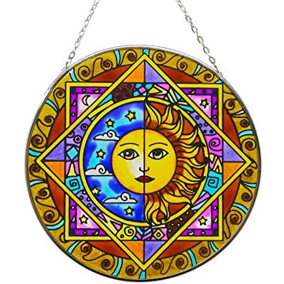 Thorness Sun and Moon Eclipse Glass Sun Catcher - Publicité Thorness Sun and Moon Eclipse Glass Sun Catcher - Publicité