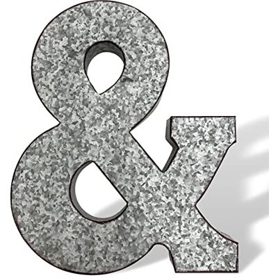 aubaho XXL 52cm lettre chiffre numéro zinc métal décoration jardin 3D Taille & - Publicité aubaho XXL 52cm lettre chiffre numéro zinc métal décoration jardin 3D Taille & - Publicité