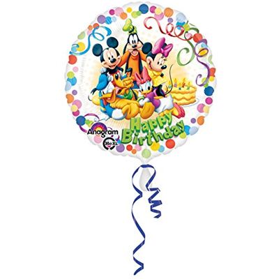 amscan 2900701 Sd-C:Mickey & Friends Hbd Multicolore - Publicité amscan 2900701 Sd-C:Mickey & Friends Hbd Multicolore - Publicité