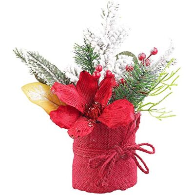 Infactory - F-CH - Art - Snow - Decorative Christmas Floral - Publicité Infactory - F-CH - Art - Snow - Decorative Christmas Floral - Publicité