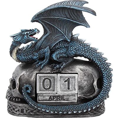 Calendrier Dragon Bleu Nemesis Now - Calendrier - Publicité Calendrier Dragon Bleu Nemesis Now - Calendrier - Publicité