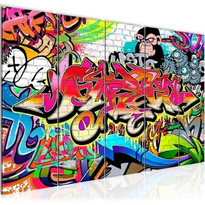 ART Peinture Graffiti Impression sur Toile intissee Decoration Murale Salon Chambre 401756a - Publicité ART Peinture Graffiti Impression sur Toile intissee Decoration Murale Salon Chambre 401756a - Publicité