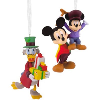 Hallmark Moments marquants, Mickey et Le Noël de Scrooge, Décoration de Sapin de Noël Suspendue, Mickey Mouse de Disney - Publicité Hallmark Moments marquants, Mickey et Le Noël de Scrooge, Décoration de Sapin de Noël Suspendue, Mickey Mouse de Disney - Publicité