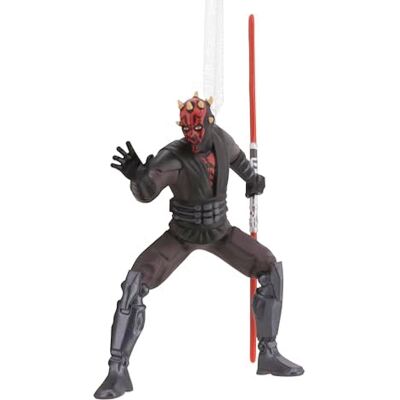 Hallmark Star Wars Darth Maul Ornement à Suspendre, décoration d'arbre Star Wars, décoration à Suspendre en résine, décoration de Noël, Cadeaux pour Noël - Publicité Hallmark Star Wars Darth Maul Ornement à Suspendre, décoration d'arbre Star Wars, décoration à Suspendre en résine, décoration de Noël, Cadeaux pour Noël - Publicité