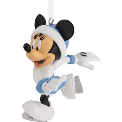 Hallmark Décoration de Sapin Disney Minnie Mouse Patinage sur Glace Décoration Disney à Suspendre Ornement de Noël à Suspendre, Cadeaux pour Noël - Publicité Hallmark Décoration de Sapin Disney Minnie Mouse Patinage sur Glace Décoration Disney à Suspendre Ornement de Noël à Suspendre, Cadeaux pour Noël - Publicité