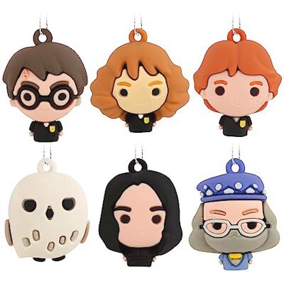 Hallmark Harry Potter and Friends 0002HCM9230 Lot de 6 décorations de Noël Miniatures - Publicité Hallmark Harry Potter and Friends 0002HCM9230 Lot de 6 décorations de Noël Miniatures - Publicité