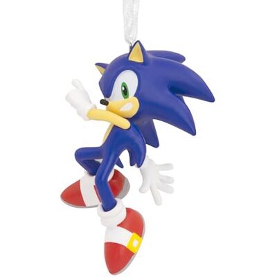 Hallmark Sonic Le Hérisson Décoration à Suspendre Rétro Arbre de Jeu en Résine Cadeaux de Noël - Publicité Hallmark Sonic Le Hérisson Décoration à Suspendre Rétro Arbre de Jeu en Résine Cadeaux de Noël - Publicité