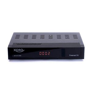 Xoro HRT 8772 Récepteur DVB-T2 (HEVC H.265 Twin Tuner, système d'accès Irdeto sans Carte pour freenet TV, S/PDIF, Mini-péritel, 12 V) Noir - Publicité