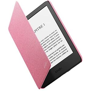 Amazon Étui en tissu pour  Kindle   Compatible avec les appareils de 11e génération (modèle 2022 uniquement)   Design fin et léger   Rose - Publicité