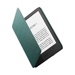 Amazon Étui en tissu pour  Kindle   Compatible avec les appareils de 11e génération (modèle 2022 uniquement)   Design fin et léger   Vert - Publicité