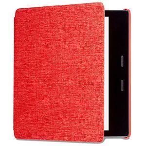 Amazon Étui en tissu protégeant de l'eau pour Kindle Oasis (10ème génération et 9ème génération uniquement), Rouge - Publicité