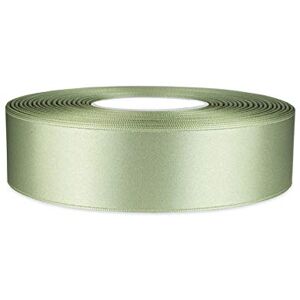 GCS LONDON gcs 22,9 m/23 metres de ruban de satin 15 mm attacher ruban pour cadeau de mariage Coupe Crafts Tablier Deco. (Vert sauge) London - Publicité GCS LONDON gcs 22,9 m/23 metres de ruban de satin 15 mm attacher ruban pour cadeau de mariage Coupe Crafts Tablier Deco. (Vert sauge) London - Publicité