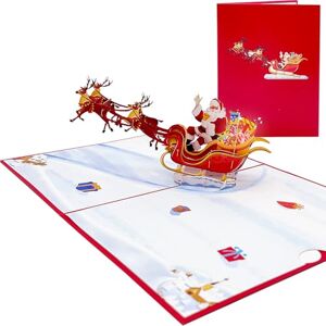 Bull Tiger Prestige Cartes de noël 3D, Carte Pop-up Carte de Voeux, Cadeau d'Artisanat Créatif, Père Noël, Élan Merry Christmas Carte-cadeau pour Femmes, Hommes et Enfants - Publicité Bull Tiger Prestige Cartes de noël 3D, Carte Pop-up Carte de Voeux, Cadeau d'Artisanat Créatif, Père Noël, Élan Merry Christmas Carte-cadeau pour Femmes, Hommes et Enfants - Publicité