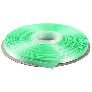 ITIsparkle Ruban Satin 6mm x 45m Environ Décoration Pour Diy, Mariage, Fête et Emballage Cadeau, Faire nœud Papillon L'eau Verte - Publicité ITIsparkle Ruban Satin 6mm x 45m Environ Décoration Pour Diy, Mariage, Fête et Emballage Cadeau, Faire nœud Papillon L'eau Verte - Publicité