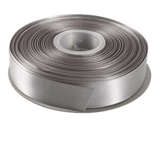 ITIsparkle Ruban Satin 25mm x 45m Environ Décoration Pour Diy, Mariage, Fête et Emballage Cadeau, Faire nœud Papillon Argent - Publicité ITIsparkle Ruban Satin 25mm x 45m Environ Décoration Pour Diy, Mariage, Fête et Emballage Cadeau, Faire nœud Papillon Argent - Publicité