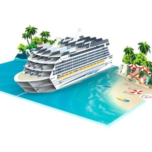 papercrush ® Carte-cadeau pop-up avec Bateau Croisiere Carte anniversaire pour femmes (mamie, maman, tante), Bon cadeau pour voyage en bateau pour épouse, Carte de vœux porte billet pour lune de miel - Publicité papercrush ® Carte-cadeau pop-up avec Bateau Croisiere Carte anniversaire pour femmes (mamie, maman, tante), Bon cadeau pour voyage en bateau pour épouse, Carte de vœux porte billet pour lune de miel - Publicité
