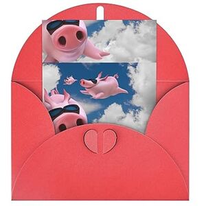 BONDIJ Carte cadeau humoristique en 3D avec imprimé cochons, carte de vœux vierge pour anniversaires, remerciements, fêtes, mariages, Noël, félicitations - Publicité BONDIJ Carte cadeau humoristique en 3D avec imprimé cochons, carte de vœux vierge pour anniversaires, remerciements, fêtes, mariages, Noël, félicitations - Publicité