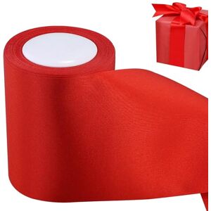 DAVIDJAMESCLARKE Ruban cadeau de 10 cm de large Ruban de satin rouge Pour grande ouverture, cérémonie d'ouverture, Noël, Nouvel An, cadeau, mariage, Saint-Valentin Décoration 22 m - Publicité DAVIDJAMESCLARKE Ruban cadeau de 10 cm de large Ruban de satin rouge Pour grande ouverture, cérémonie d'ouverture, Noël, Nouvel An, cadeau, mariage, Saint-Valentin Décoration 22 m - Publicité